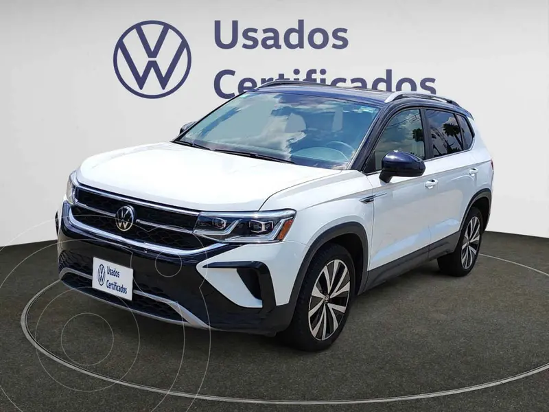 Foto Volkswagen Taos Highline usado (2024) color Blanco financiado en mensualidades(enganche $135,133 mensualidades desde $10,338)