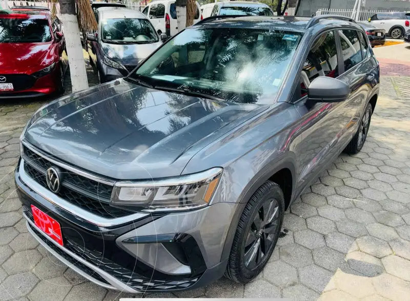 Foto Volkswagen Taos Trendline usado (2024) color Gris financiado en mensualidades(enganche $108,844 mensualidades desde $9,668)