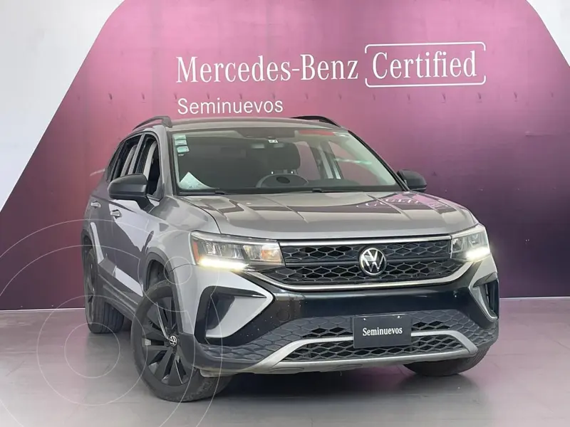Foto Volkswagen Taos Trendline usado (2024) color Gris Oscuro financiado en mensualidades(enganche $158,840 mensualidades desde $6,824)