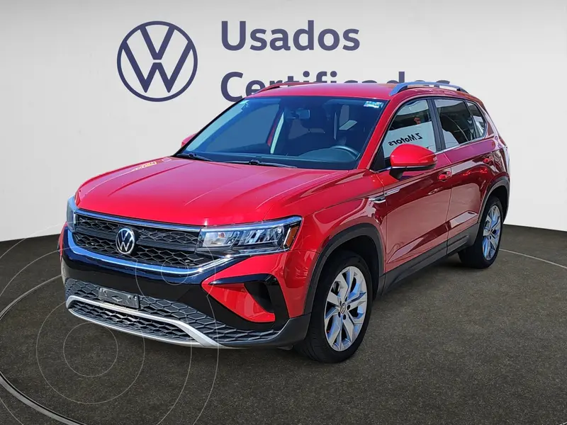 Foto Volkswagen Taos Comfortline usado (2021) color Rojo financiado en mensualidades(enganche $105,158 mensualidades desde $7,570)