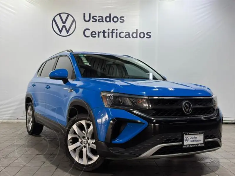 Foto Volkswagen Taos Comfortline usado (2022) color Azul precio $409,000