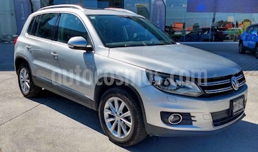 Volkswagen Tiguan Track & Fun 4Motion Piel usado (2013) color Plata precio $235,000