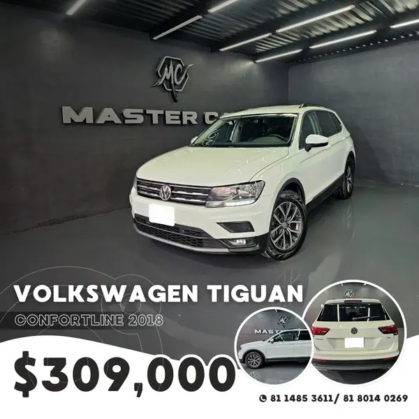 Foto Volkswagen Tiguan Comfortline usado (2018) color Blanco precio $309,000