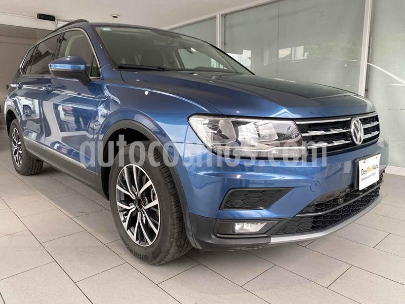 foto Volkswagen Tiguan Comfortline 5 Asientos Piel usado (2018) color Azul precio $380,000