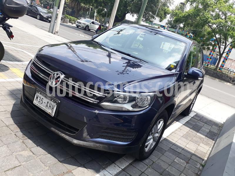 Volkswagen Tiguan Tiptronic usado (2016) color Azul precio $215,000