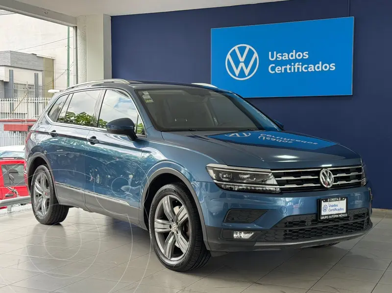 Foto Volkswagen Tiguan Highline usado (2021) color Azul financiado en mensualidades(enganche $127,802 mensualidades desde $11,652)