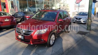 Volkswagen Tiguan 5p Track & Fun 4 Motion Tiptronic Climatronic usado (2011) color Rojo precio $175,000