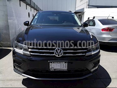 Volkswagen Tiguan Comfortline 7 Asientos Tela usado (2018) color Negro precio $365,000