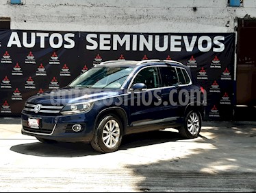 Volkswagen Tiguan Track & Fun Navegacion Piel usado (2016) color Azul precio $260,000
