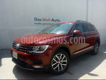 Volkswagen Tiguan 5p Confortline L4/1.4/T Aut 7 Pas usado (2018) color Vino Tinto precio $395,000