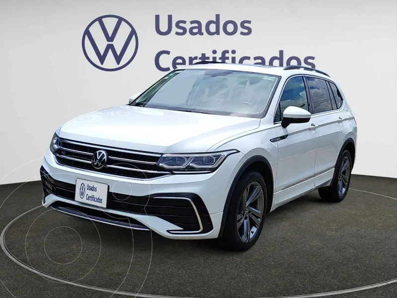 Foto Volkswagen Tiguan 1.4L R-Line usado (2022) color Blanco financiado en mensualidades(enganche $148,758 mensualidades desde $11,380)