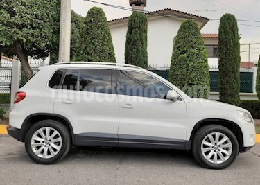 Foto Volkswagen Tiguan Track & Fun 4Motion Piel usado (2010) color Blanco precio $178,000