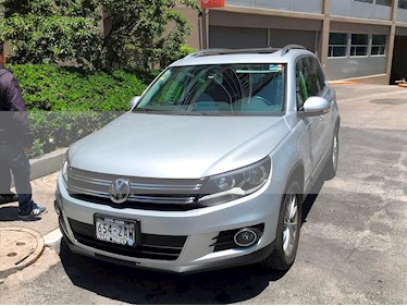 Volkswagen Tiguan Track & Fun 4Motion Piel usado (2013) color Plata Reflex precio $218,500
