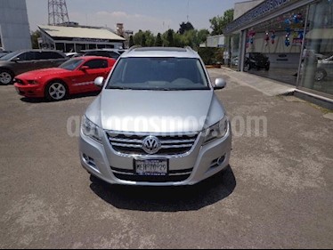 Volkswagen Tiguan Track & Fun 4Motion Piel usado (2010) color Plata precio $185,000