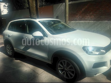 Foto venta Auto usado Volkswagen Touareg 3.6L V6 Premium (2014) color Blanco precio $324,500