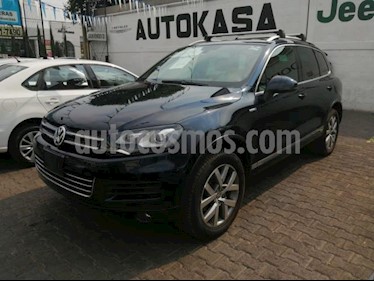Foto venta Auto usado Volkswagen Touareg 5p Edition X V6/3.0 Aut (2014) color Azul precio $460,000