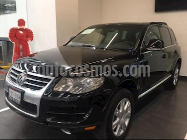 Volkswagen Touareg 5p V8 Tiptronic A/A Clim 4x4 R-19 usado (2009) color Negro precio $215,900