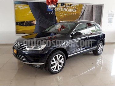 Foto venta Auto usado Volkswagen Touareg 5p V8/4.2 Aut (2015) color Azul precio $485,900