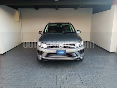 Volkswagen Touareg 3.0L V6 TDI usado (2016) color Gris precio $493,000