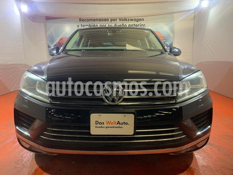 Volkswagen Touareg 3.6L V6 FSI Navegacion usado (2017) color Azul Noche precio $506,000