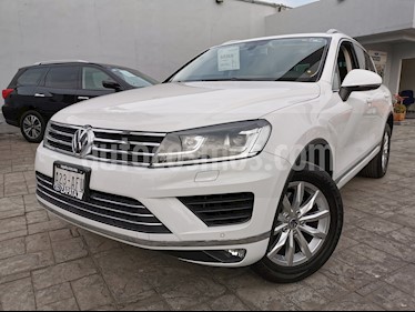 Volkswagen Touareg 3.0L V6 TDi Navegacion usado (2016) color Blanco precio $415,000
