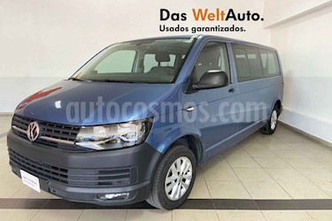Volkswagen Transporter Pasajeros Aut usado (2018) color Azul precio $499,356