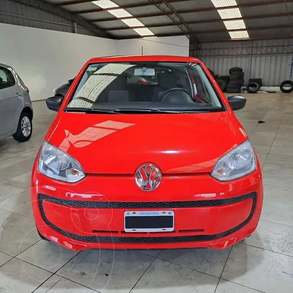 Foto Volkswagen up! 3P 1.0 take up! usado (2015) color Rojo financiado en cuotas(anticipo $1.966.500 cuotas desde $84.029)