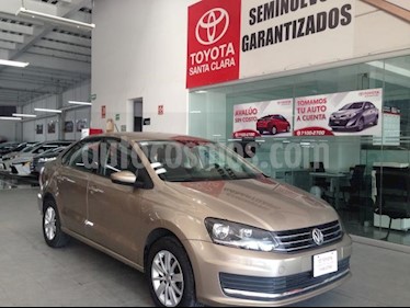 foto Volkswagen Vento 4p Confortline L4/1.6 Aut usado (2017) color Beige precio $149,000