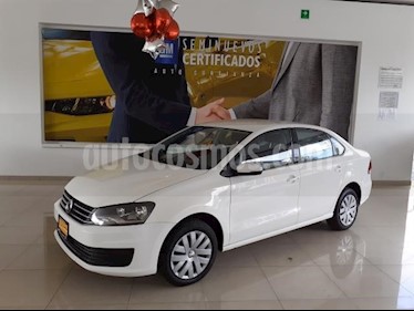 foto Volkswagen Vento 4p Starline L4/1.6 Aut usado (2018) color Blanco precio $178,900