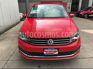 foto Volkswagen Vento Comfortline Aut usado (2018) color Rojo Flash precio $199,000