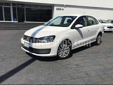Volkswagen Vento 4p Starline L4/1.6 Aut usado (2019) color Blanco precio $169,900