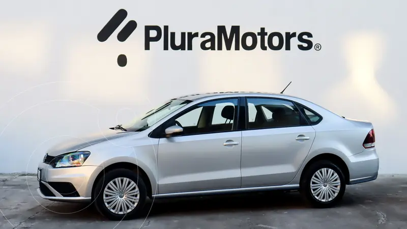 Foto Volkswagen Vento Startline usado (2021) color plateado financiado en mensualidades(enganche $52,580 mensualidades desde $4,480)