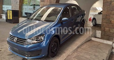 Volkswagen Vento 4p Starline L4/1.6 Aut usado (2019) color Azul precio $156,900