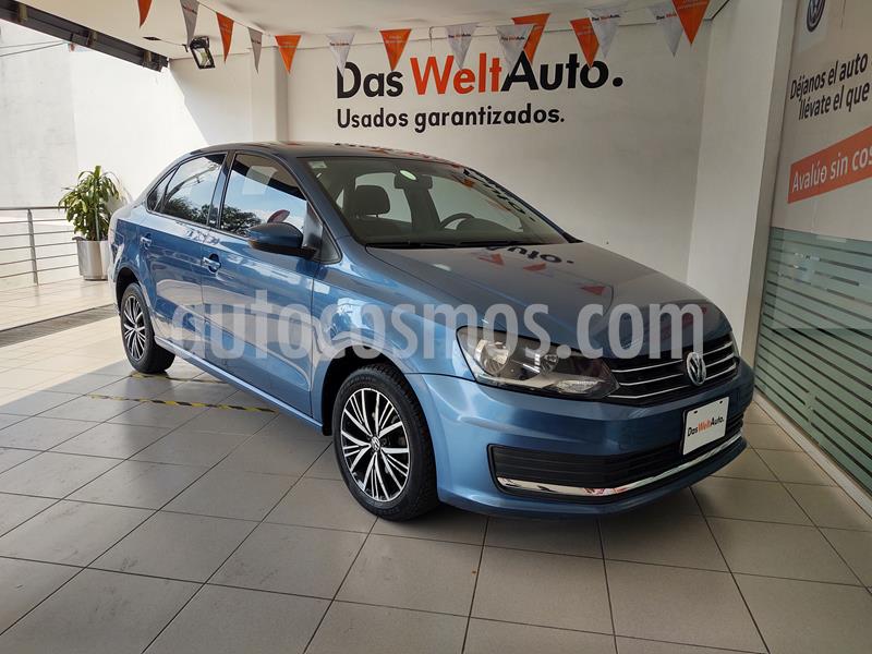 Volkswagen Vento Comfortline usado (2017) color Azul precio $169,000