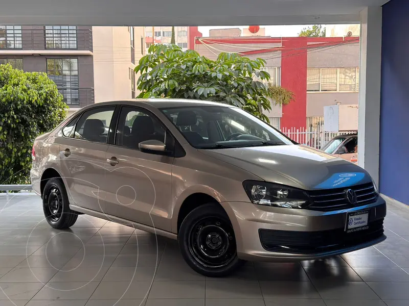 Foto Volkswagen Vento Startline usado (2020) color Beige financiado en mensualidades(enganche $48,778 mensualidades desde $4,447)