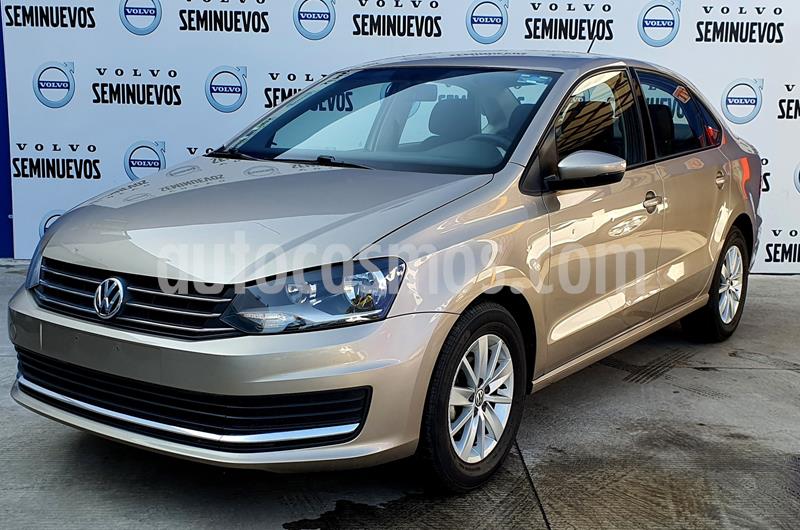 Volkswagen Vento Comfortline usado (2018) color Cafe precio $188,000