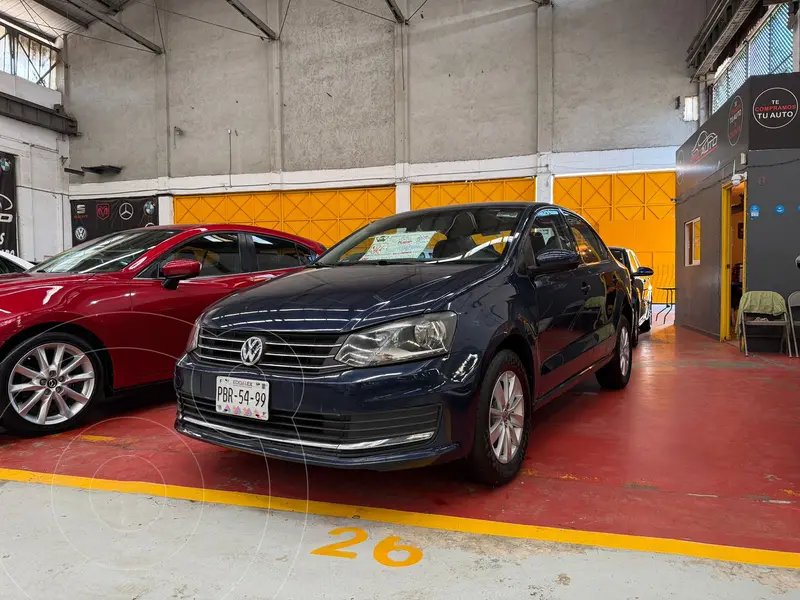 Foto Volkswagen Vento Active usado (2016) color Azul Noche financiado en mensualidades(enganche $42,000 mensualidades desde $3,700)