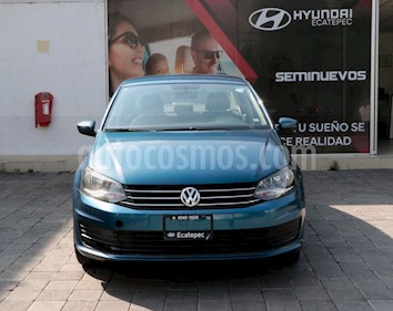 foto Volkswagen Vento Startline Aut usado (2018) color Azul precio $160,000