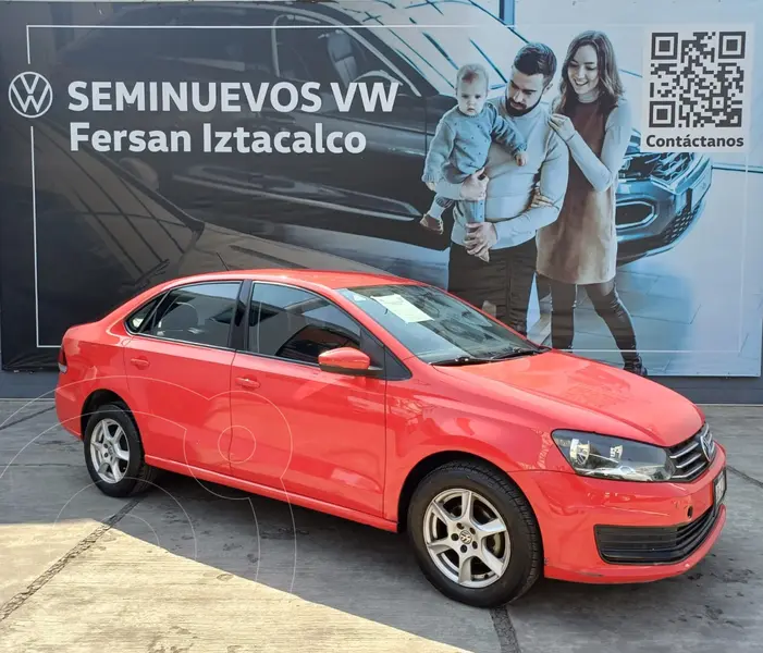 Foto Volkswagen Vento Startline Aut usado (2016) color Rojo Flash precio $189,999