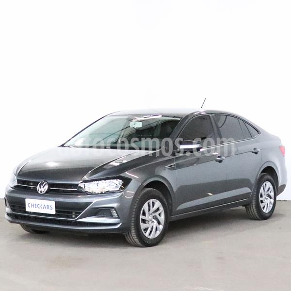 Volkswagen Virtus Trendline 1.6 usado (2019) color Gris Platinium precio $1.180.000