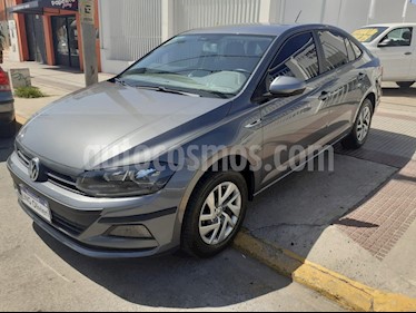 Volkswagen Virtus Trendline 1.6 usado (2018) color Gris Platinium precio $860.000