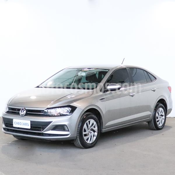 Volkswagen Virtus Trendline 1.6 usado (2018) color Gris Platinium precio $1.005.000