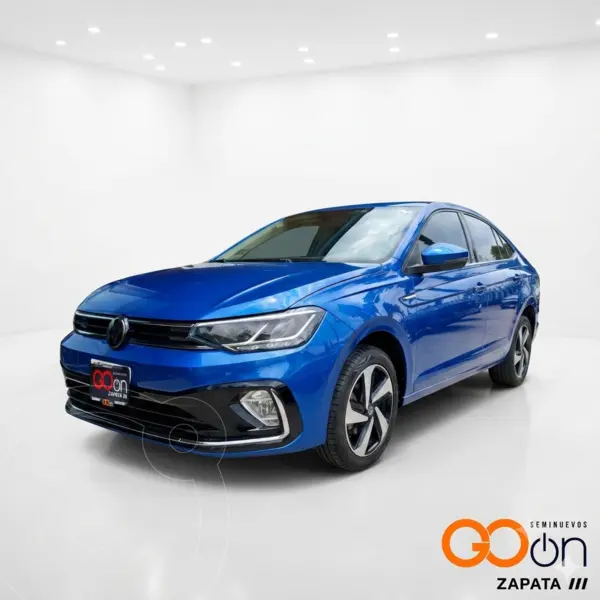 Foto Volkswagen Virtus Highline usado (2024) color VWA_ AZUL RISING precio $330,000