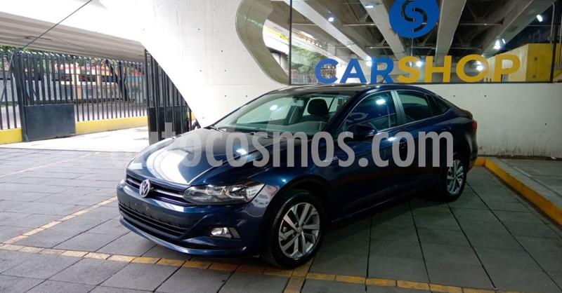 Foto Volkswagen Virtus 1.6L usado (2020) color Azul precio $239,900