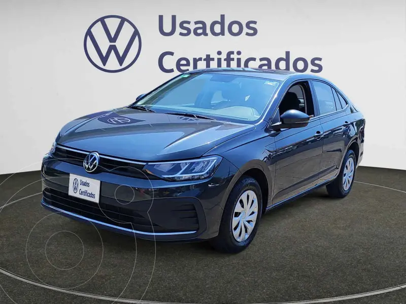 Foto Volkswagen Virtus Trendline usado (2024) color Gris financiado en mensualidades(enganche $87,445 mensualidades desde $6,690)