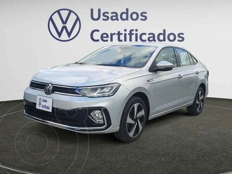 Foto Volkswagen Virtus Highline usado (2023) color Plata financiado en mensualidades(enganche $90,170 mensualidades desde $6,898)
