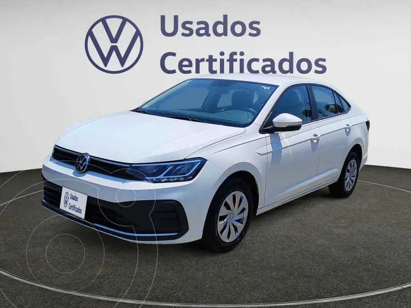 Foto Volkswagen Virtus Trendline usado (2025) color Blanco financiado en mensualidades(enganche $84,720 mensualidades desde $6,481)