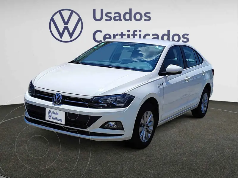 Foto Volkswagen Virtus 1.6L usado (2022) color Blanco financiado en mensualidades(enganche $76,000 mensualidades desde $5,814)