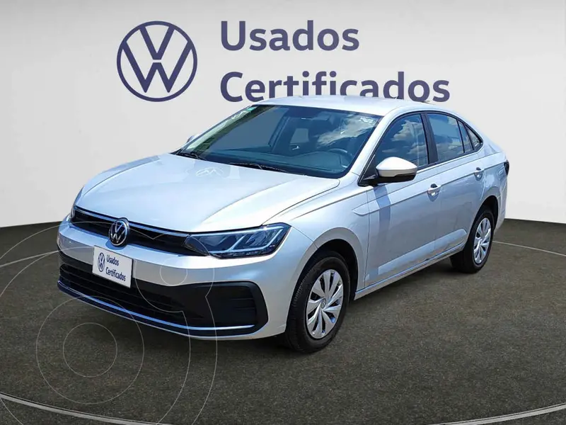 Foto Volkswagen Virtus Trendline usado (2024) color Plata precio $310,900