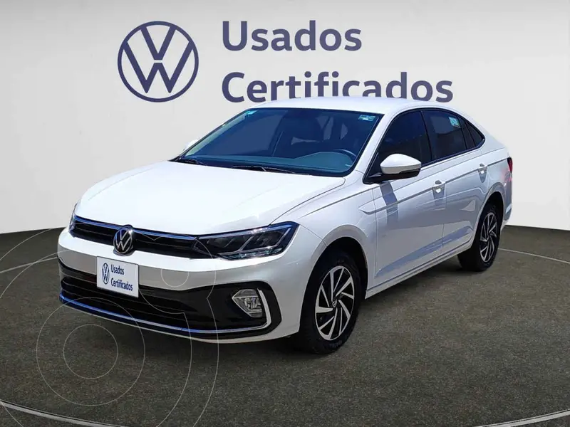 Foto Volkswagen Virtus Comfortline usado (2024) color Blanco financiado en mensualidades(enganche $92,895 mensualidades desde $7,107)